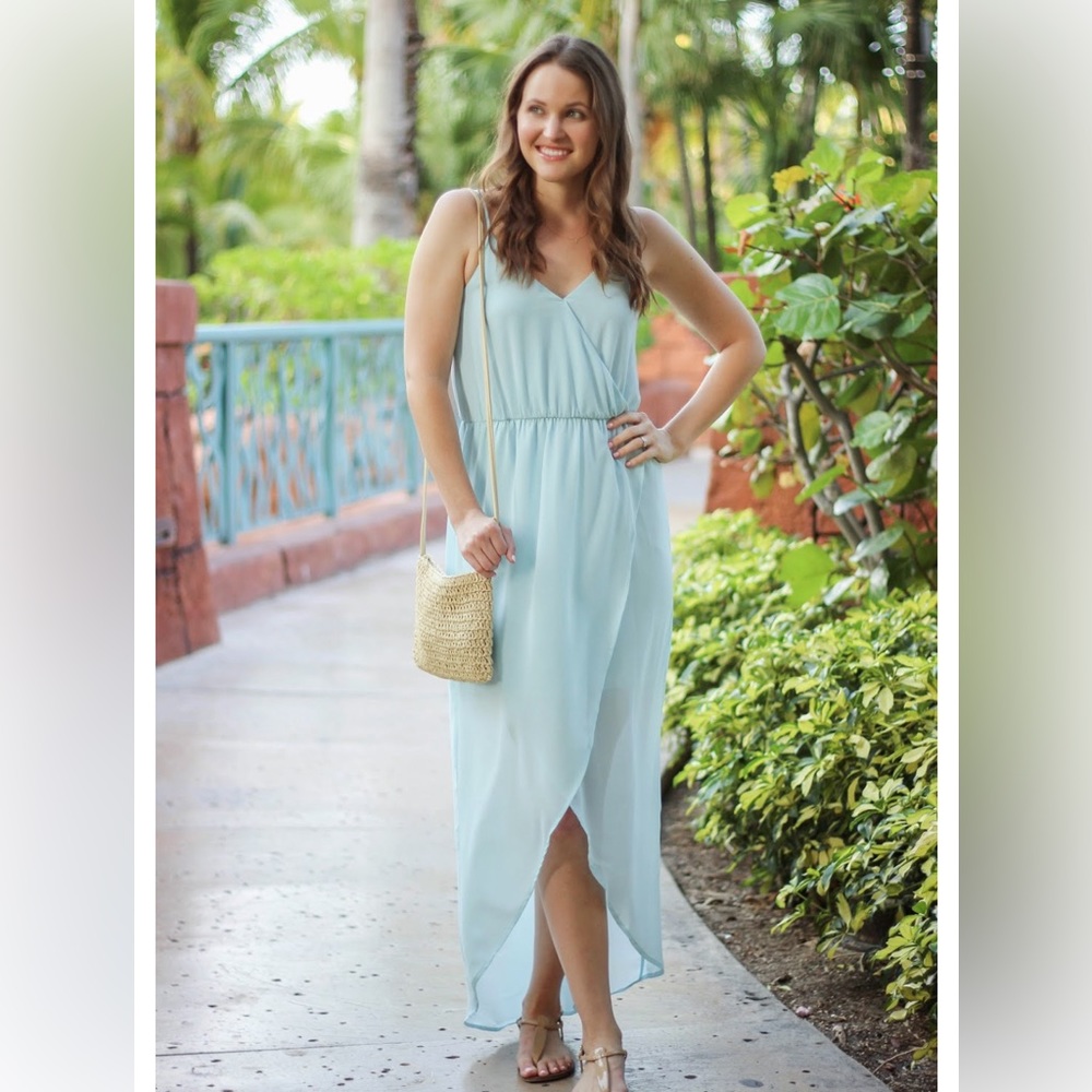 Lush blue dress S